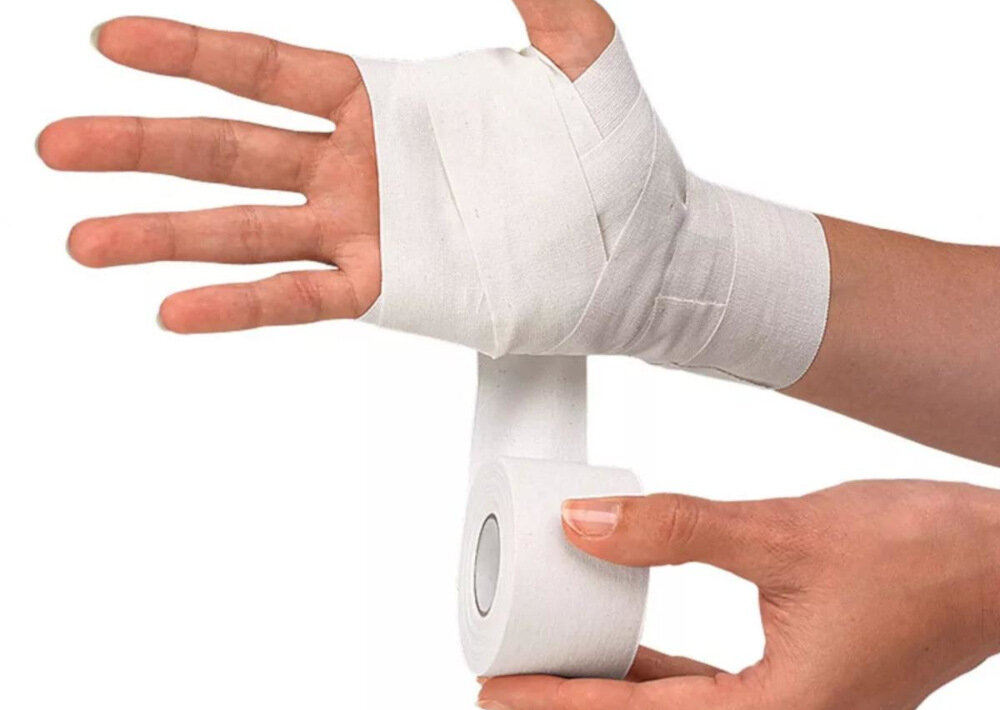 Taśma kinezjologiczna DUNLOP Tape 7.3 m x 38 mm Czerwony Uniwersalne zastosowanie nadgarstek łokieć bark kolano kostka stosowanie elastyczna miękka bezpieczne