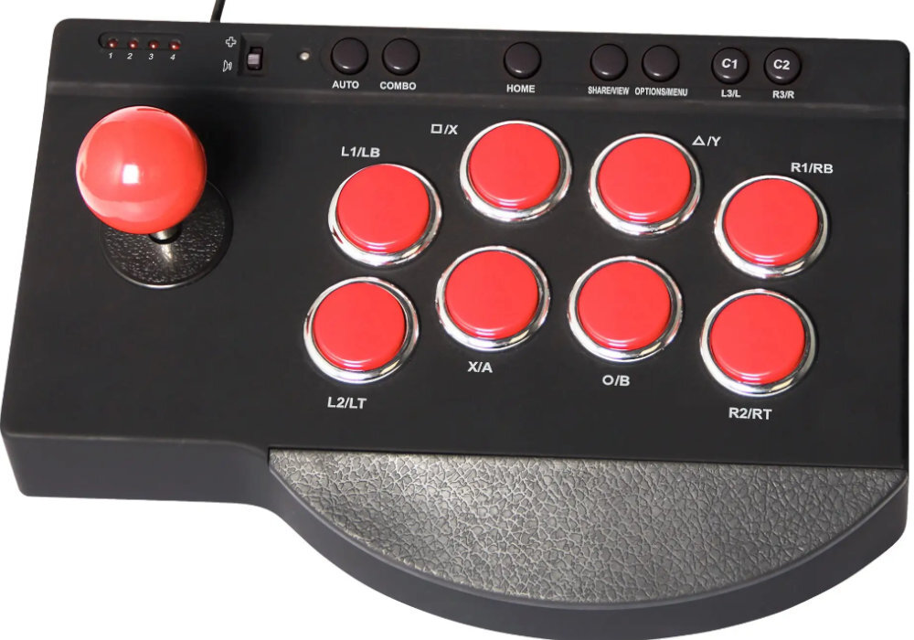 Kontroler SUBSONIC Stick Arcade Czarny zabawa rozgrywka kontrola precyzja platformy wyposażenie
