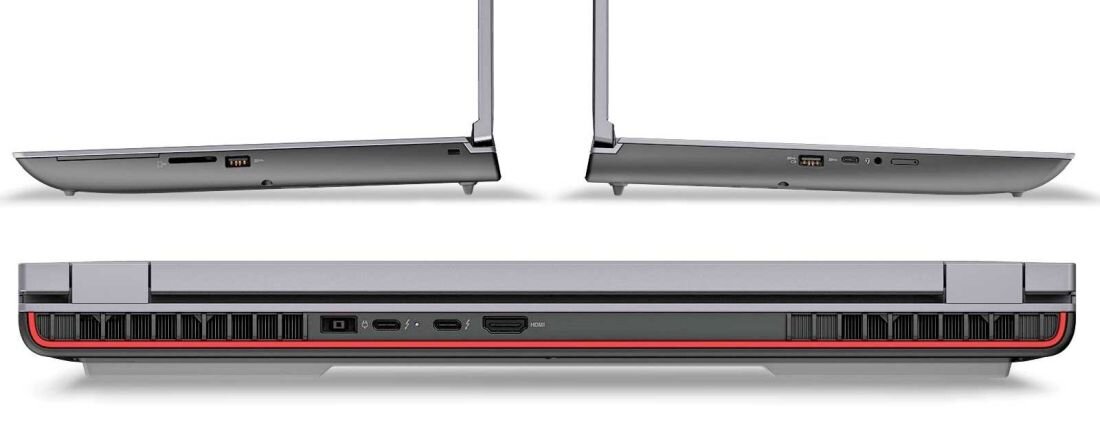 Laptop LENOVO ThinkPad P16 - USB-A 2.0, USB-A 3.2 Gen. 1 oraz USB Type-C 3.2 Gen. 1 HDMI 1.4b
