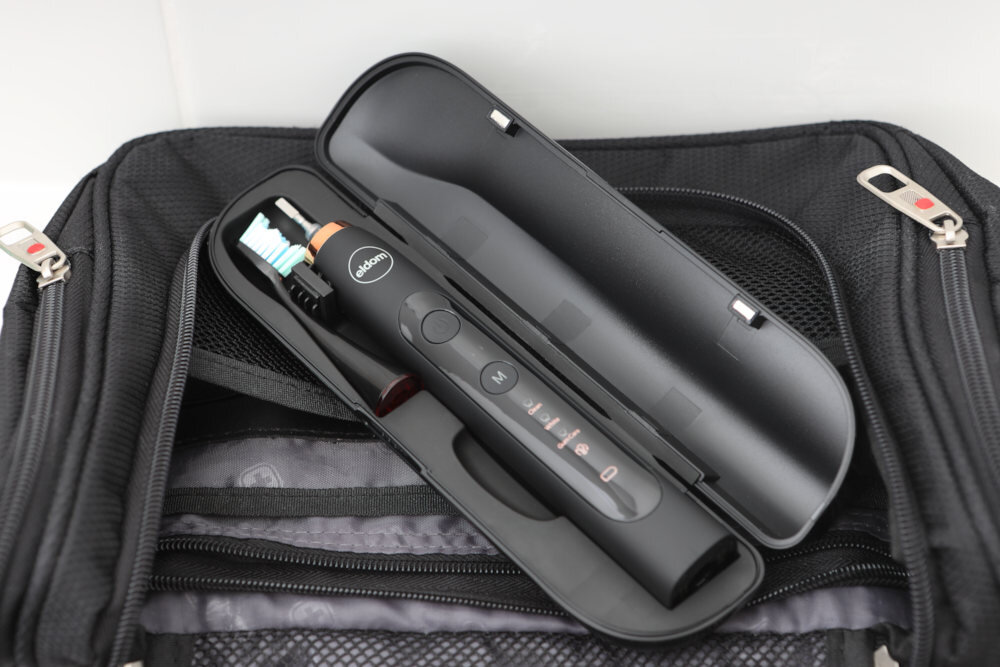 Szczoteczka soniczna ELDOM SD210C bezpieczna zdrowie Dupont Nylon wiek dzieci dorosli 14+