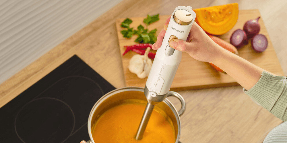 Blender SENCOR SHB 6441WH Biały przewód długość 1,2 m zadania możliwości użytkowanie wygoda komfort