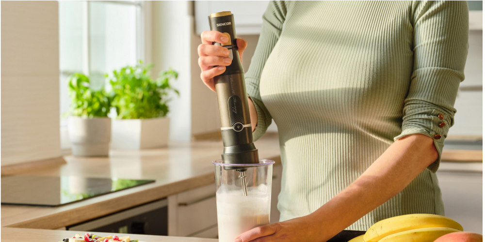 Blender SENCOR SHB 6442BK Czarny Ergonomiczny uchwyt regulacja obroty
