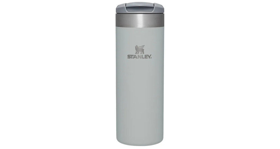 Kubek termiczny STANLEY AeroLight 0,47 l Szary wygląd prezentacja wizualizacja design Wygoda nawodnienia