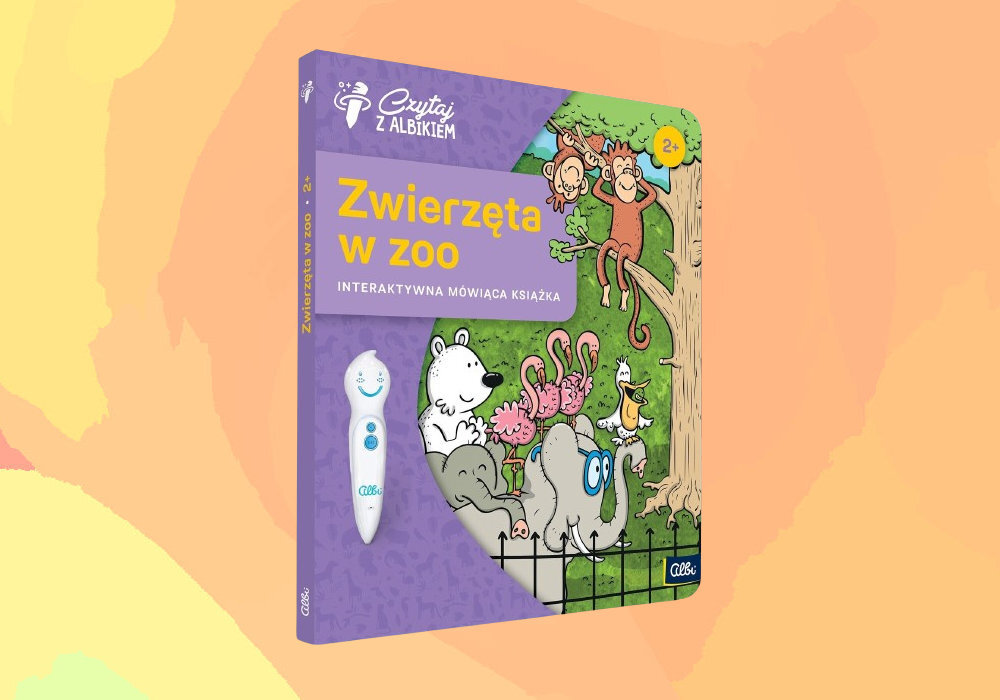 Czytaj z Albikiem Zwierzęta w zoo 94901 zabawa rozwój wyobraźnia czytanie wyposażenie