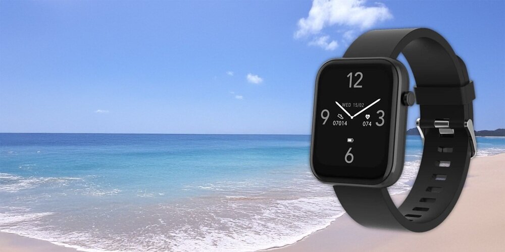 Smartwatch DENVER SW-182 Szary funkcja multi-sport, śledzenie spalonych kalorii, funkcja monitorowania codziennej aktywności