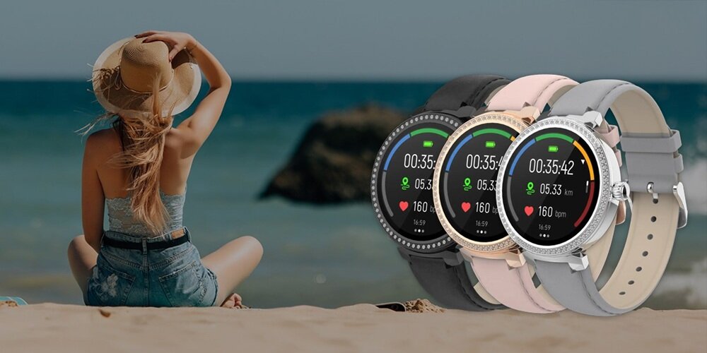 Smartwatch DENVER Bluetooth SWC-342GR Srebrny kv początek opisu