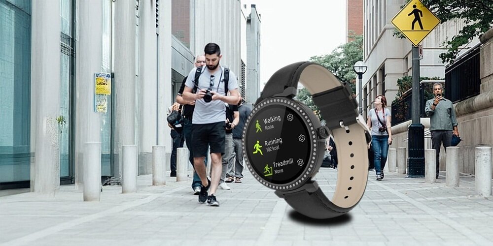 Smartwatch DENVER Bluetooth SWC-342GR Srebrny funkcja bluetooth, odbieranie połączeń, powiadomienia, sterowanie muzyką