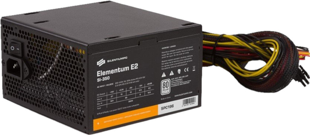 Komputer XQUANTUM XQR5R8S500-XA5 R5-4500 16GB RAM 500GB SSD GeForce GT710 Windows 11 Home zasilacz moc sprawność zasilanie zabezpieczenia