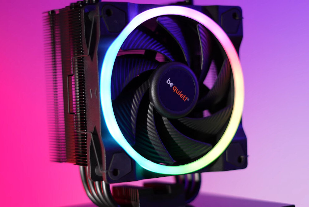 Komputer MAD DOG BQ500FX-A08WR16 R7-5700X 16GB RAM 1TB SSD Radeon RX6800 Windows 11 Home chłodzenie CPU wentylator ciepłowody temperatura obciążenie