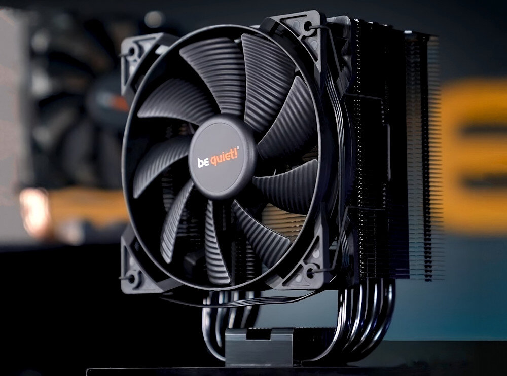 Komputer MAD DOG BQ500-A07WB32 R7-5700X 32GB RAM 1TB SSD GeForce RTX4060Ti Windows 11 Home chłodzenie CPU wentylator ciepłowody temperatura obciążenie