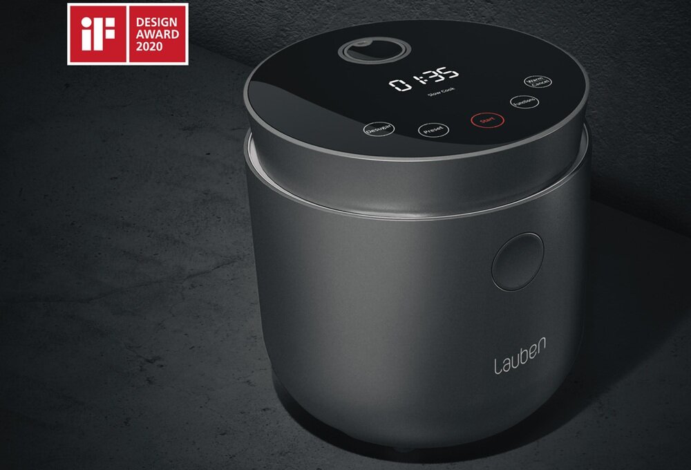 Ryżowar LAUBEN 1500WT nieprzywierajaca powierzchnia, bez przypaleń, bez oleju