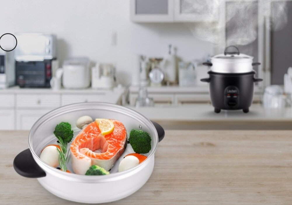 Ryżowar LAUBEN 600BC do każdego rodzaju ryżu, puszysty i wilgotny, besz przypaleń