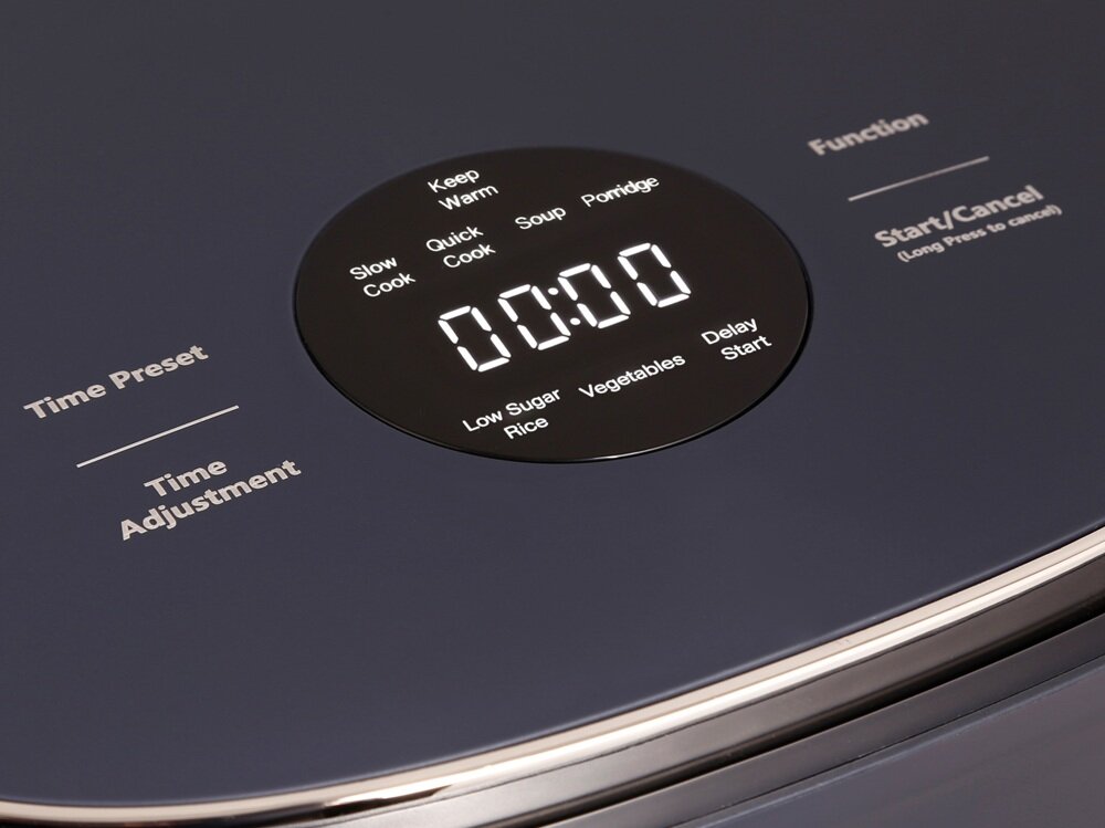 Ryżowar LAUBEN 3000AT czytelny ekran dotykowy, opóźniony start, dopasowanie dań