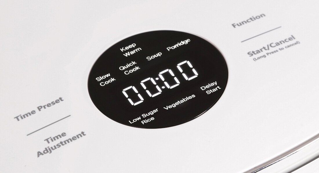 Ryżowar LAUBEN 3000WT ekran dotykowy łatwa obsługa potrawa