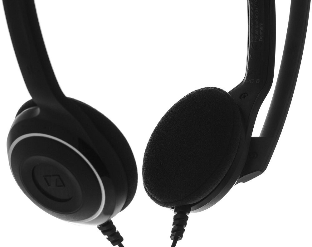 Słuchawki SENNHEISER PC 8 USB - Prosta budowa   