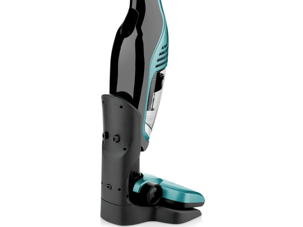 Odkurzacz ETA Moneto II 345390000 Zielony zestaw akcesoria zwiększona wszechstronność turboszczotka idealna do podłóg twardych ssawka szczelinowa trudno dostępne miejsca szczotka drobne włosie delikatne powierzchnie podstawka do ładowania wygodne przechowywanie odkurzacza i akcesoriów