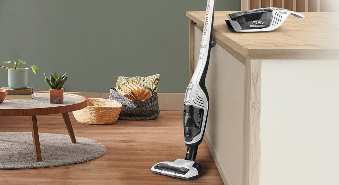 Odkurzacz ETA Moneto II 54539000 Biały wygląd prezentacja design wizualizacja lifestyle