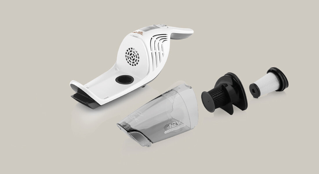 Odkurzacz ETA Moneto II 54539000 Biały system filtracji Cyklonowy system filtracji filtr HEPA kurz alergeny powietrze czyste i zdrowe