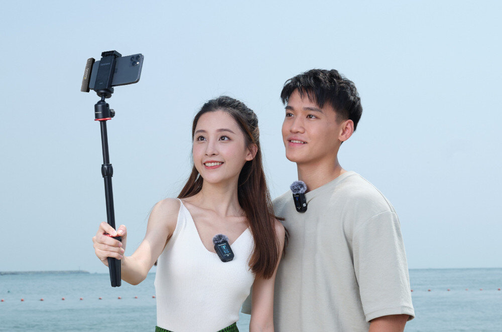 System bezprzewodowy SARAMONIC Blink500 ProX B5 niską latencją tylko 8 ms transmisjach na żywo