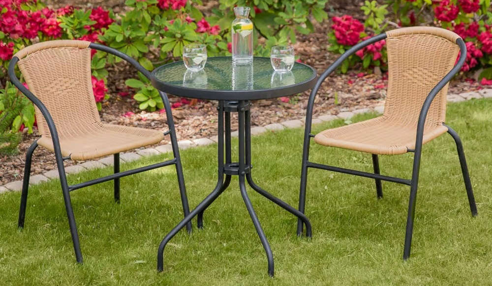 Krzesło ogrodowe PATIO Bistro Plus Brązowy  latwe czyszczenie pielegnacja zywotnosc uniweralnosc