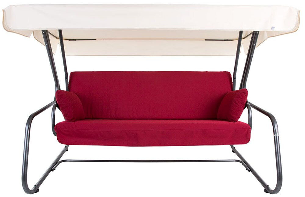 Huśtawka ogrodowa PATIO Vita D023-03EB Solidne wykonanie wymiary daszek ochronny