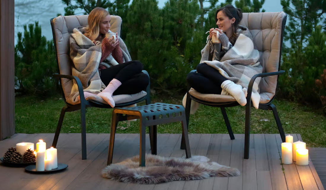 Krzesło NARDI Folio Antracytowy