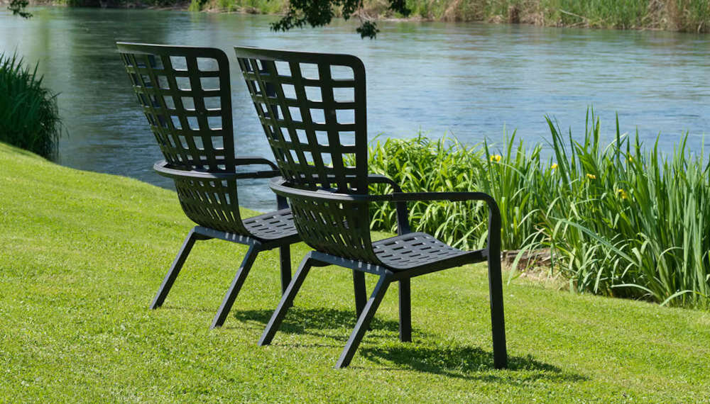 Krzesło NARDI Folio Antracytowy wewnatrz na zewnatrz przeznaczenie wykończenie kolor kolorystyka