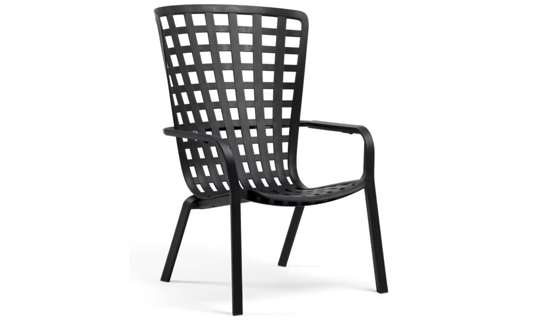 Krzesło NARDI Folio Antracytowy środowisko ekologia recyklingowalny proekologiczny charakter produkcja certyfikaty CATAS 