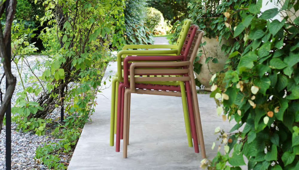 Krzesło ogrodowe NARDI Doga 228340 recykling ekologia środowisko