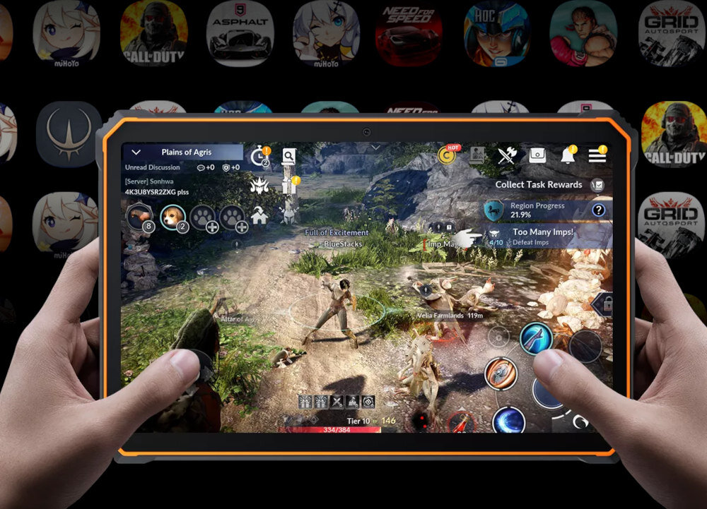 BLACKVIEW Active 8 Pro Moc trwałość komfort ultracienka obudowa wyświetlacz FHD+ 2,4K certyfikat TÜV SÜD Helio G99 8GB RAM 256GB ROM bateria półprzewodnikowa szybkie ładowanie 33W odwrotna ładowarka 22 000 mAh wytrzymałość wodoodporność aparat 48 MP Harman Kardon WPS Office rysik tryb komputerowy Android 13 prywatność bezpieczeństwo dual-SIM NFC GPS Glonass Galileo Beidou globalna kompatybilność sieciowa
