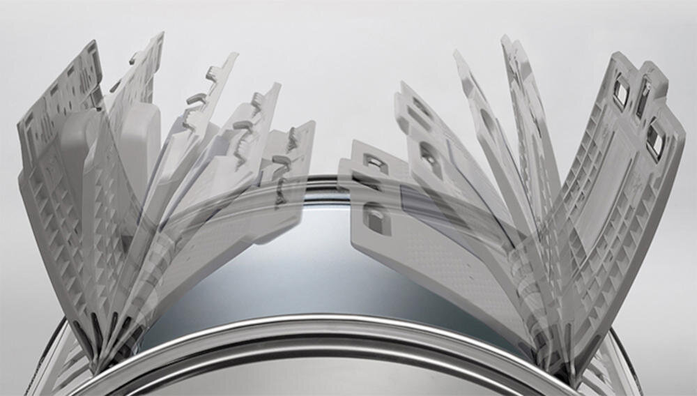 HAIER RTXSG48TMCE-16 drzwiczki pralka zabezpieczenie gentle open wolno delikatnie komfort swoboda