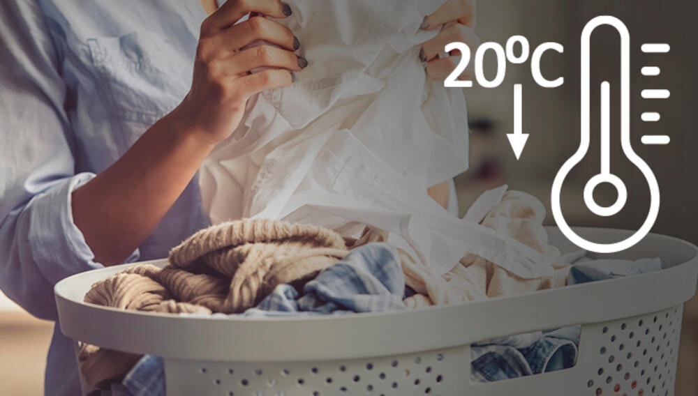 HAIER RTXSG48TMCE-16 pranie instant mix technology detergent proszek płyn tkaniny zabrudzenia