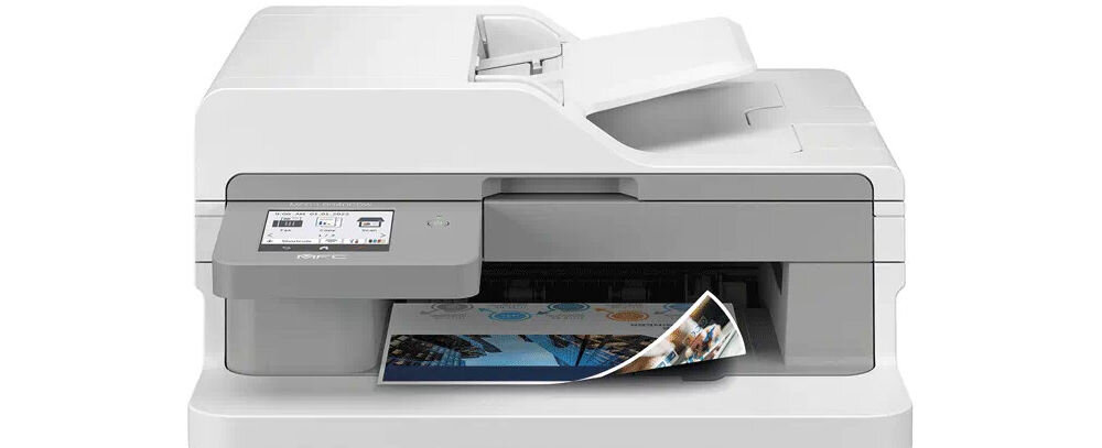 Urządzenie wielofunkcyjne BROTHER MFC-L8340CDW Druk w kolorze, Automatyczny druk dwustronny, Wi-Fi zbliżenie na górną część urządzenia czas kopiowania kolor rozdzielczość efektywne narzędzie