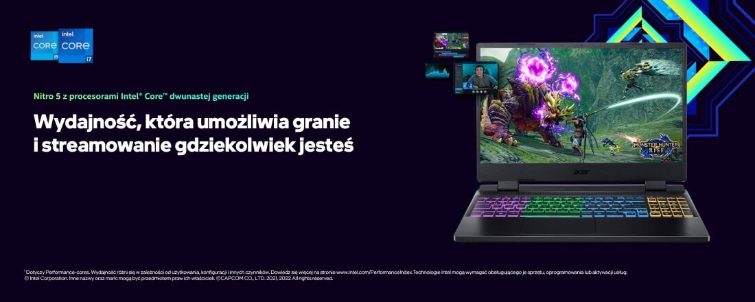 Laptop ACER Nitro 5 515-58 - Intel Core 