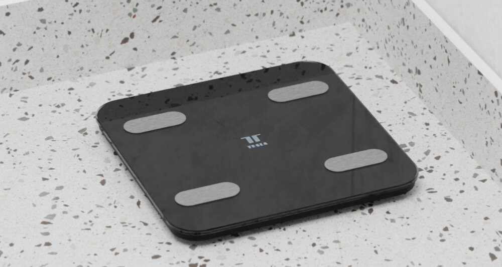 Waga TESLA Smart Composition Scale SC100 Precyzyjne pomiary zdrowie dokładnie kompleksowo postępy śledzenie analiza 18 pomiarów