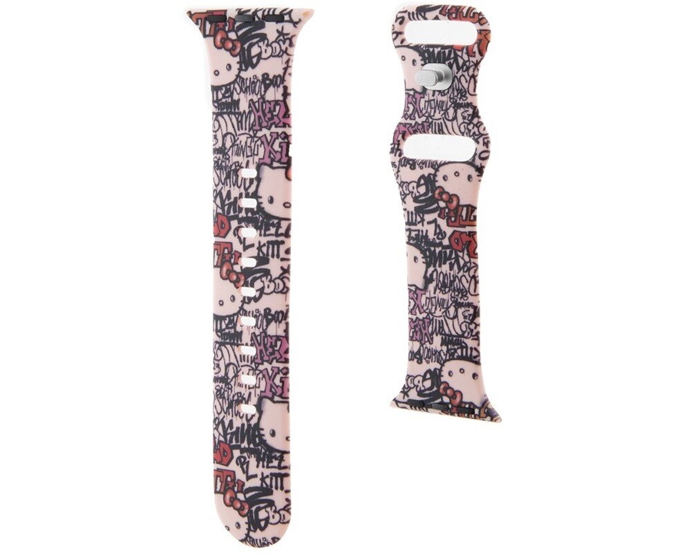 Pasek Hello Kitty Apple Watch wytrzymalosc jakosc miekkosc silikon material