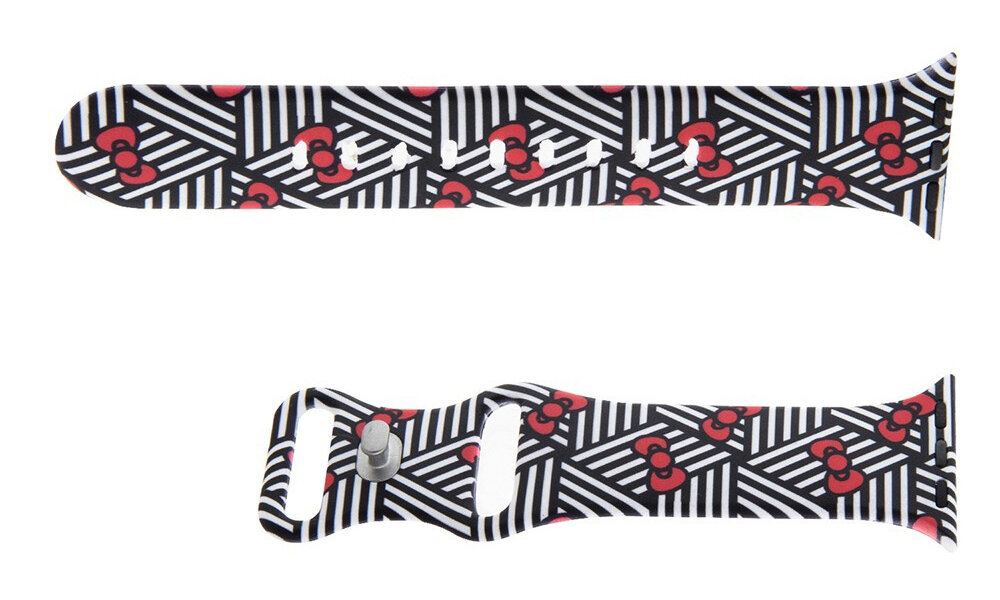 Pasek Hello Kitty Apple Watch wytrzymalosc jakosc miekkosc silikon material