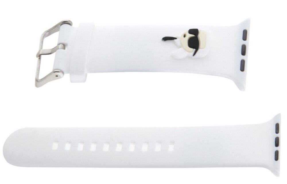 Pasek KARL LAGERFELD 3D Rubber dopasowanie zapiecie jakosc