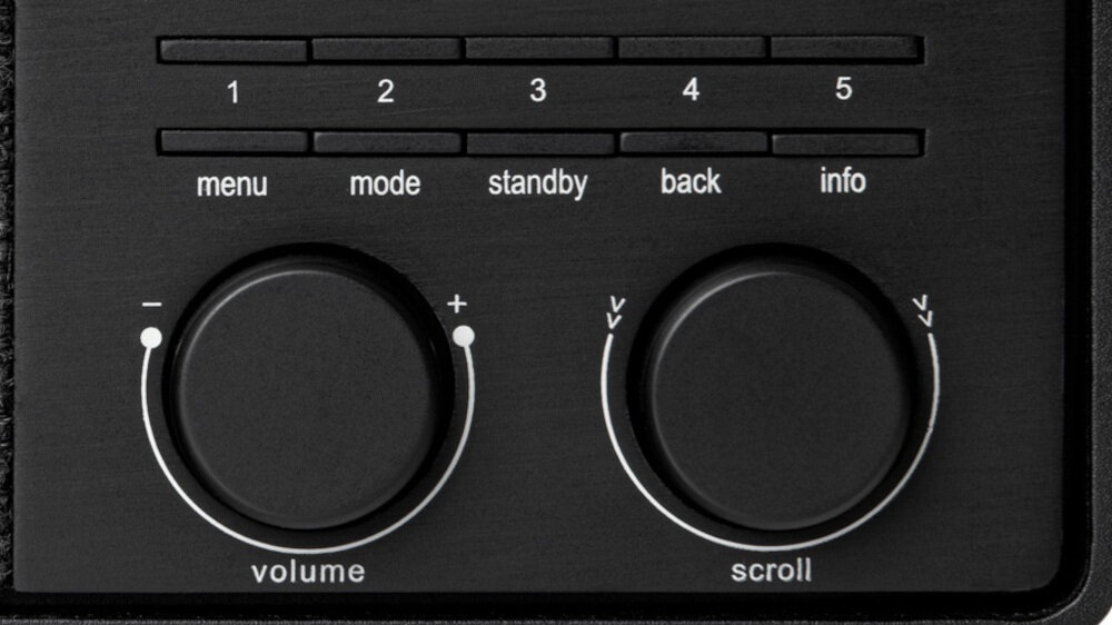 Radio PINELL Supersound 201W  - sterowanie