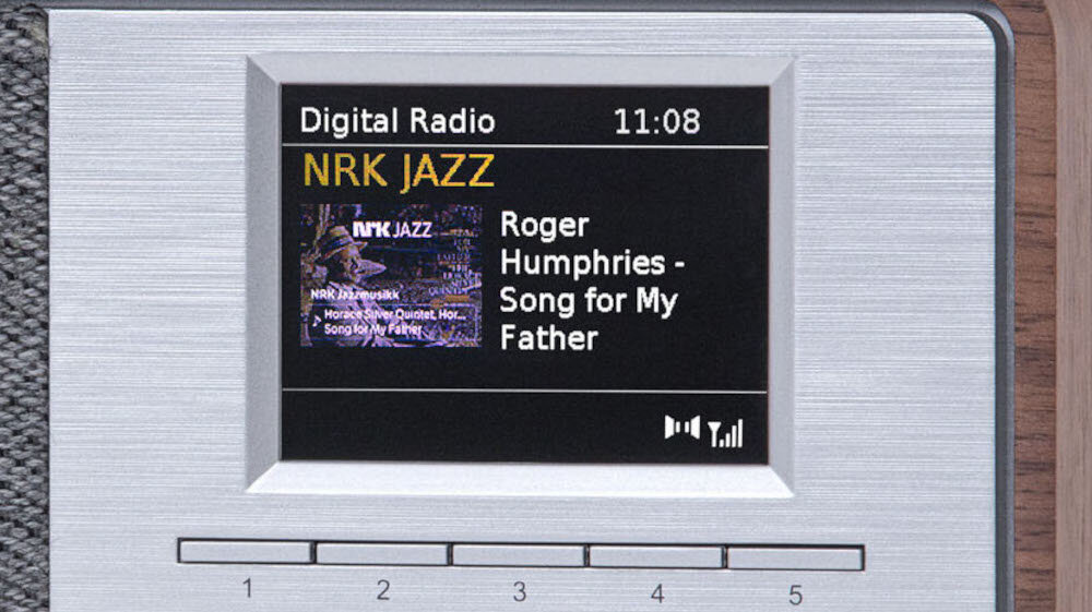 Radio PINELL Supersound 201W - wyświetlacz