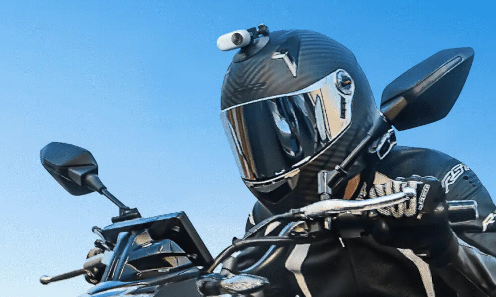 Zestaw mocowań motocyklowych INSTA360 Motorcycle Accessories Bundle zakrzywione powierzchnie kompatybilność