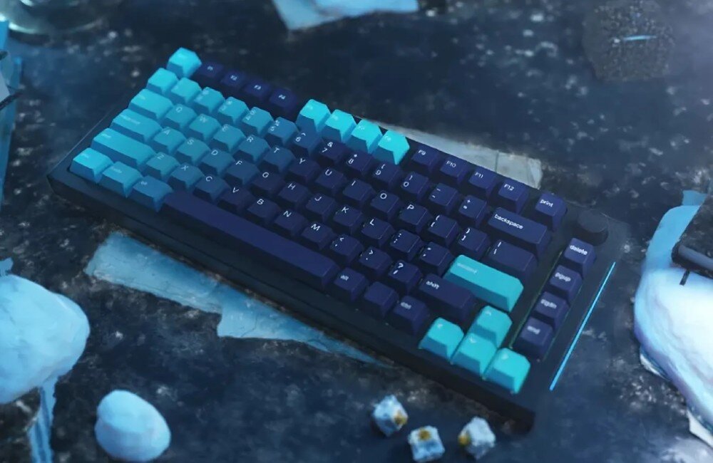 Klawisze GLORIOUS GPBT Celestial Ice wygląd opis