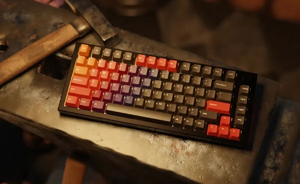Klawisze GLORIOUS GPBT Celestial Fire wygląd opis