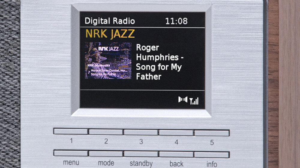 Radio PINELL Supersound 201 - wyświetlacz