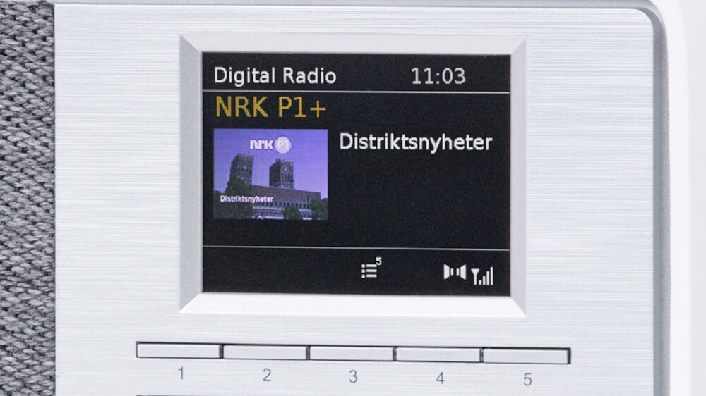 Radio PINELL Supersound 201W - wyświetlacz