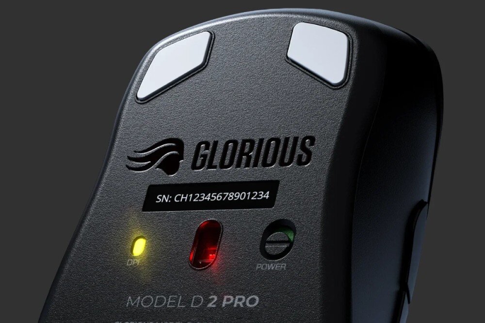Mysz GLORIOUS PC Model D2 Pro 4K/8KHz Edition Czarny czujnik dokładność śledzenie rozdzielczość odświeżanie profile