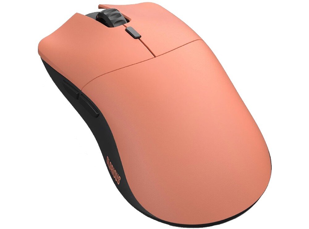 Mysz GLORIOUS Model O Pro Wirelles Czarno-czerwony sensor czułość opóźnienia