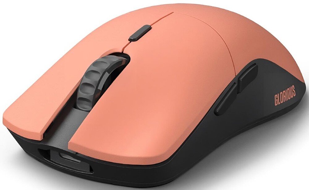 Mysz GLORIOUS Model O Pro Wirelles Czarno-czerwony waga ergonomia powierzchnia