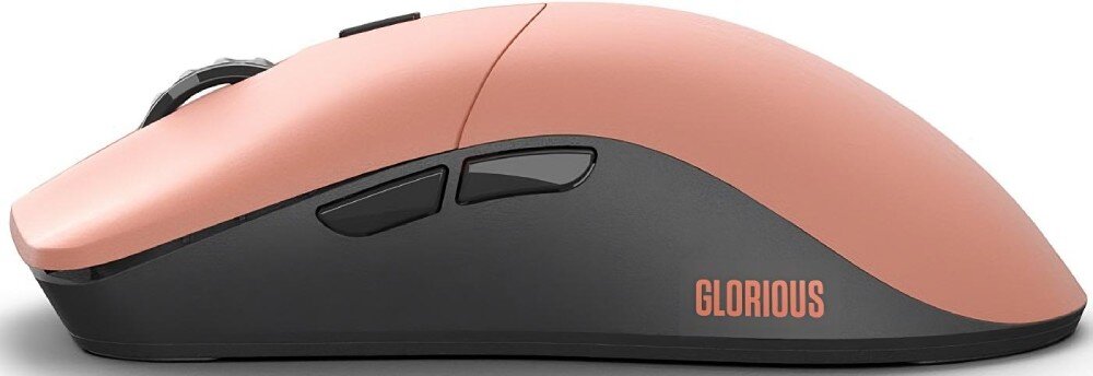 Mysz GLORIOUS Model O Pro Wirelles Czarno-czerwony przyciski programowanie rolka