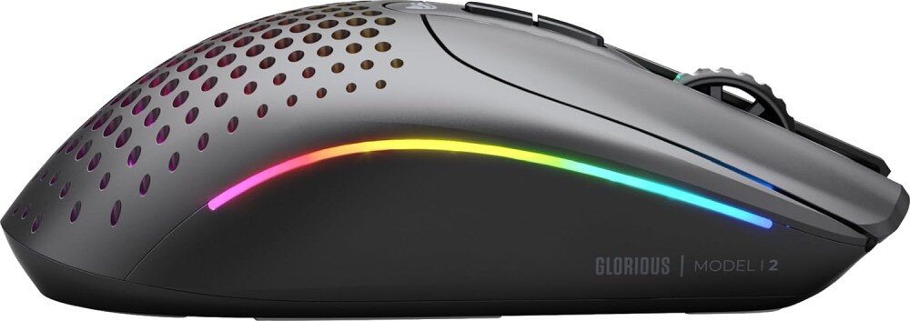 Mysz GLORIOUS PC Model I 2 Wireless Czarny czujnik rozdzielczość szybkość śledzenia przyśpieszenie DPI